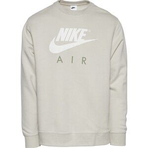 Nike Air Sweatshirt Bone Crewneck Logo Fleece Men’s Sizes CJ6977-005